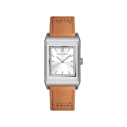 V3 White Men’s Watch Slim Quartz Stainless Steel
