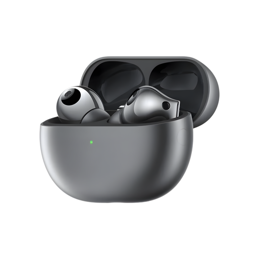 Bluetooth 5.2 Earphones Silver HiFi Sound