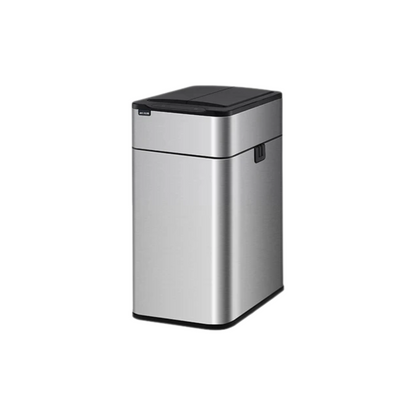 Silver 15L Automatic Touchless Rubbish Bin for Kitchen