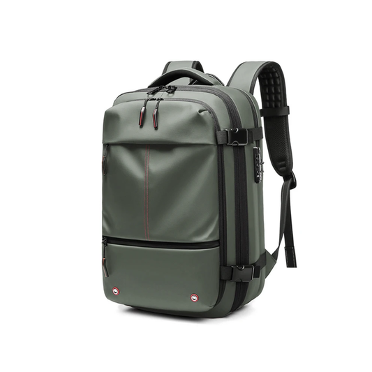 Waterproof Outdoor Laptop Bag with USB Charging Port – Army Green