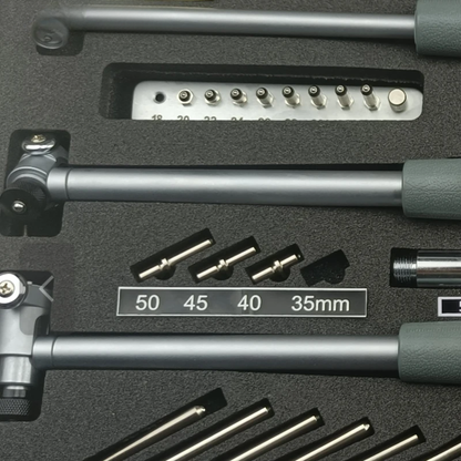 18–160mm Bore Indicator Kit for Deep Hole Measurement