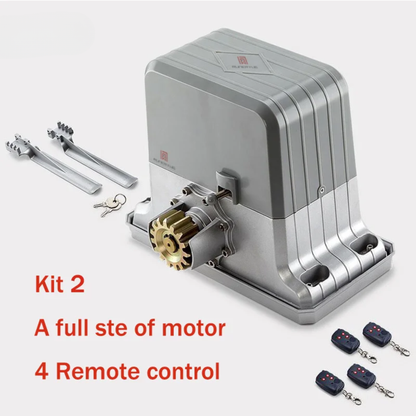 Heavy Duty 1200kg Electric Sliding Gate Motor Smart Control Set