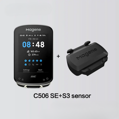 Waterproof Bike Speedometer with GPS and S3 Sensor