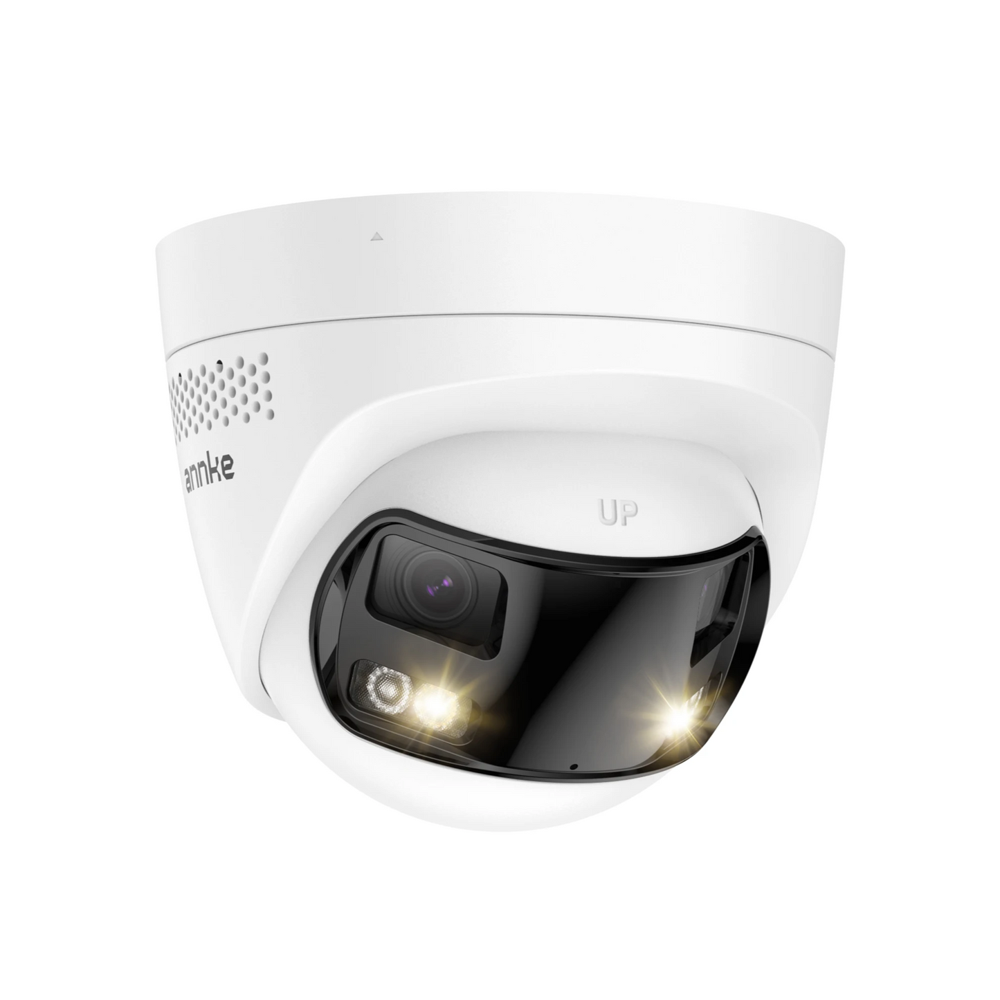 8MP 4K Outdoor Security Camera with Dual Lens and Audio