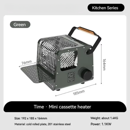 Compact Outdoor Camping Stove with Heating Function