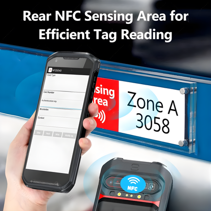 Rugged Android PDA Barcode Scanner with Handle