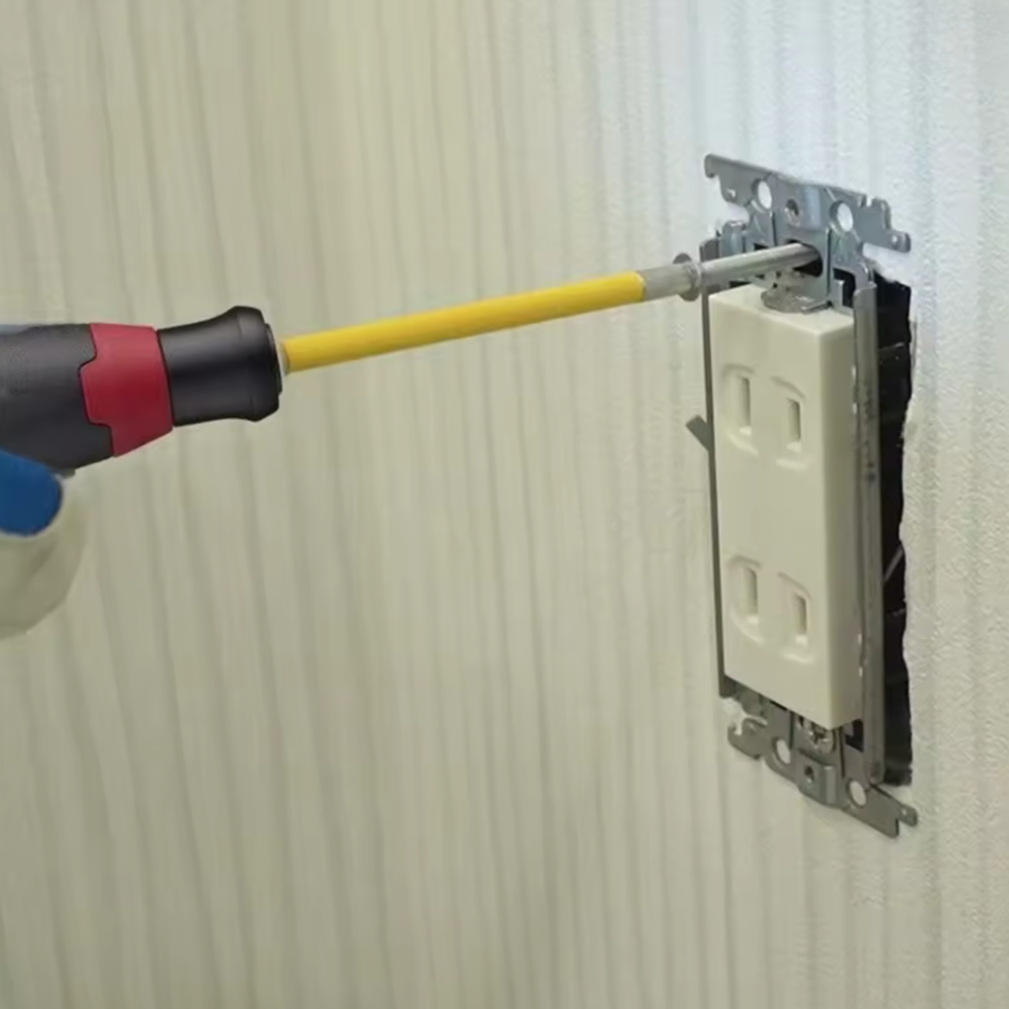Portable USB Rechargeable Screwdriver with High-Torque Motor