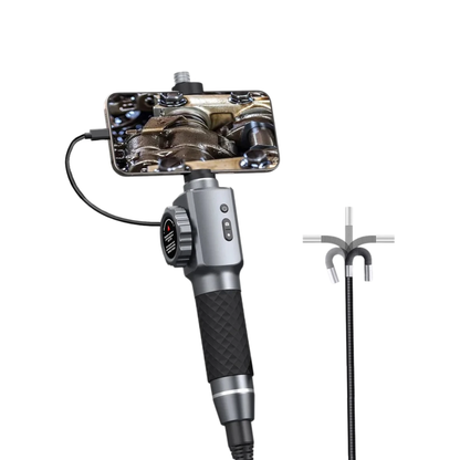 2.0MP 6.2mm Two Way Inspection Borescope 1.2m Smartphone