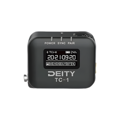 Portable TC-1 Timecode Microphone for Video Recording
