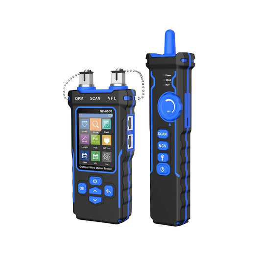 Professional Network Cable Tester with Optical Power Meter and VFL