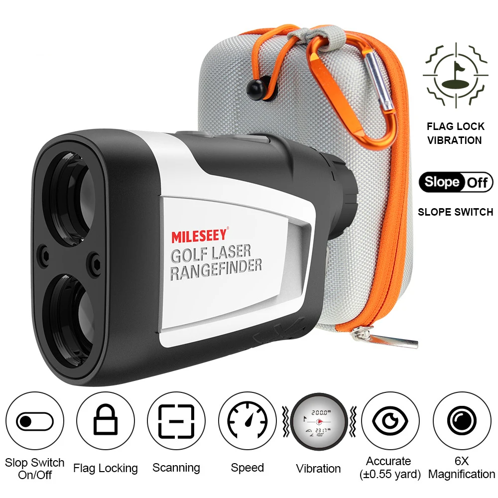 Portable Golf Laser Rangefinder 600M Distance Meter