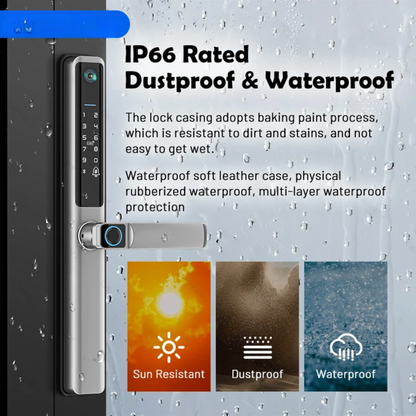 Outdoor Waterproof Sliding Door Lock with App Control