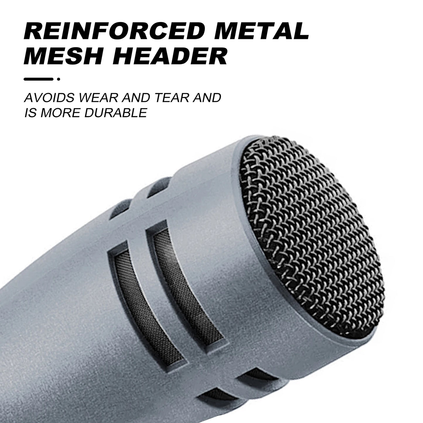 7-Piece Wired Drum Microphone Kit for Band and Stage
