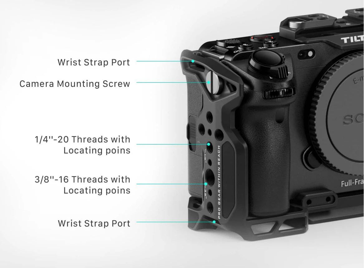 Grey FX3/FX30 Compact Camera Cage Frame