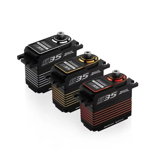 Power HD Storm S15/S25/S35 Race-Grade All-Metal Brushless Digital Servo for RC Car/Fxed Wing/Off-road Vehicle/Drone Model
