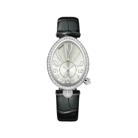 Oval Dial Sapphire Crystal Watch for Women