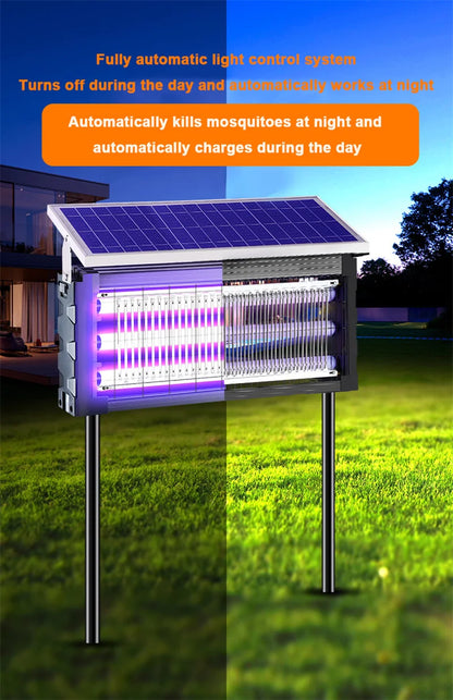 35W Solar LED Mosquito Killer Lamp for Outdoor Garden