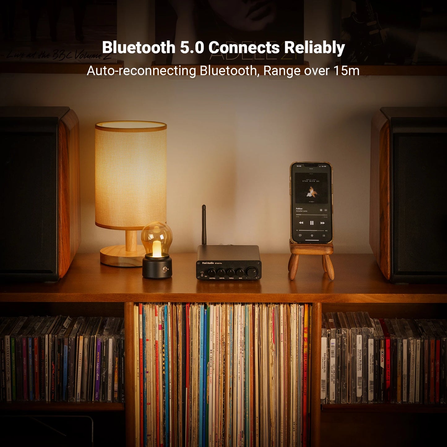 Portable Bluetooth Sound Amplifier for Speakers & Subwoofer