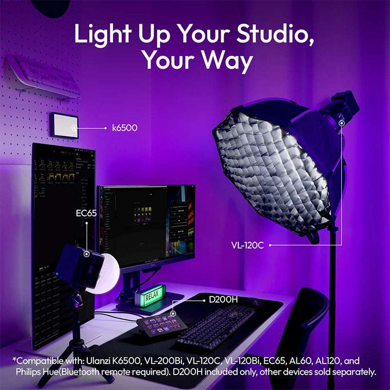 13-Key LCD Smart Stream Controller for Video Editing Gaming Office