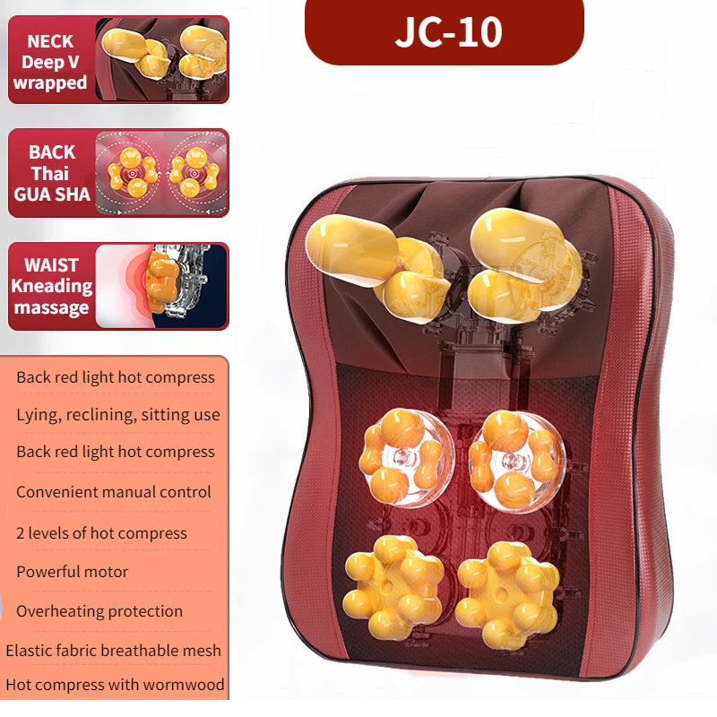 Portable Back and Waist Shiatsu Massager