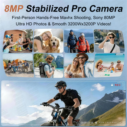 4K Camera Sunglasses with AI Translation 32GB