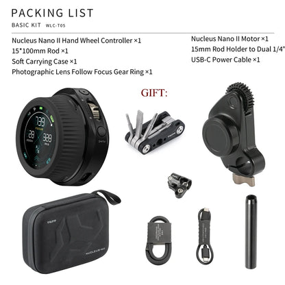 High-Speed Wireless Lens Motor for Gimbals