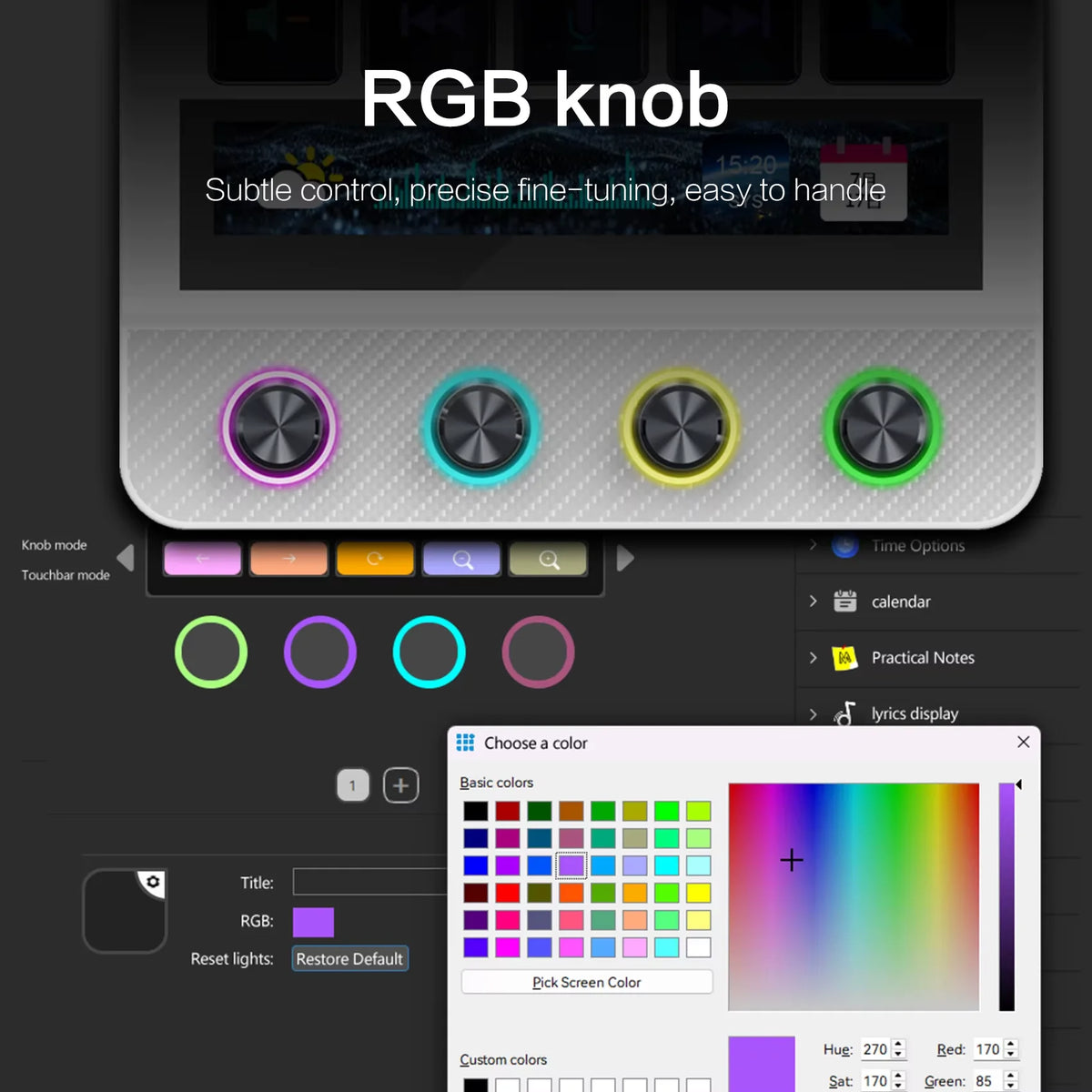 10-Key Stream Deck Macro Pad for OBS Streaming