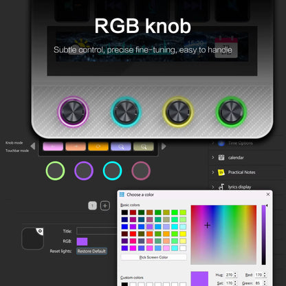 10-Key Stream Deck Macro Pad for OBS Streaming