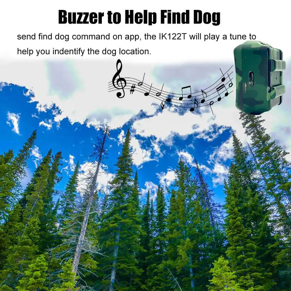 Waterproof 4G GPS Pet Tracker with Voice Monitoring