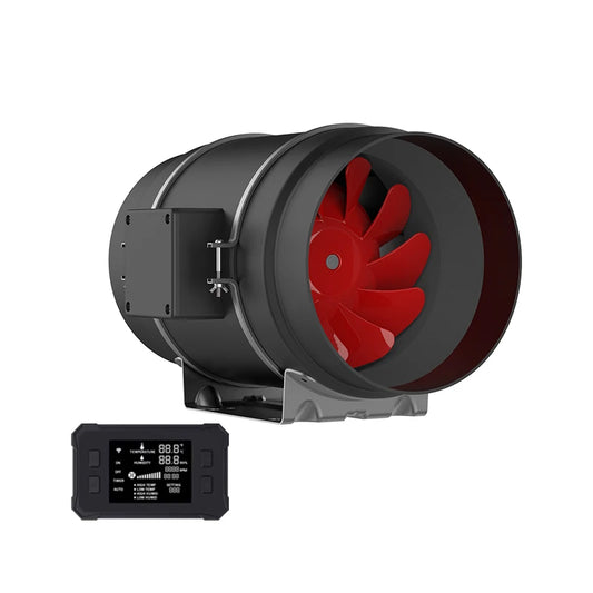 High Airflow 553 CFM Inline Exhaust Fan for Duct Systems