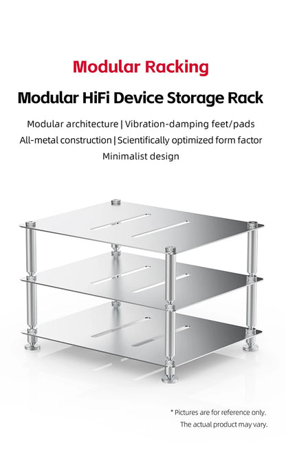 Modular Desktop HiFi Equipment Rack CD Decoder Amplifier Stand