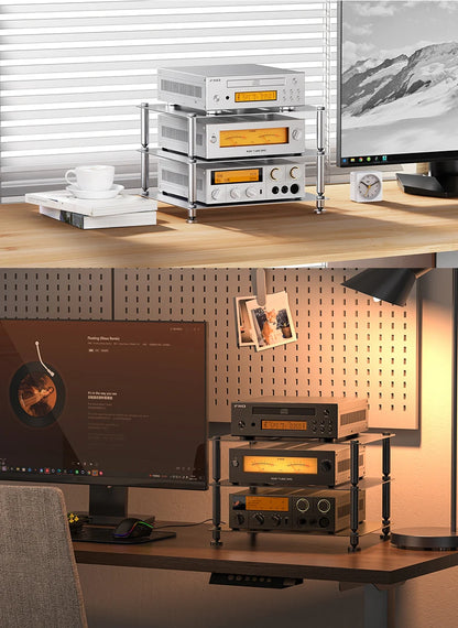 Modular Desktop HiFi Equipment Rack CD Decoder Amplifier Stand