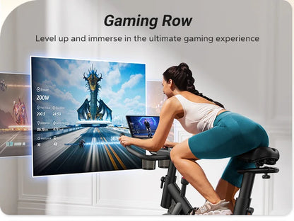 Indoor Exercise Bike with Tablet Mount & Low Noise