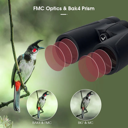 10x42 ED Waterproof Binoculars for Bird Watching