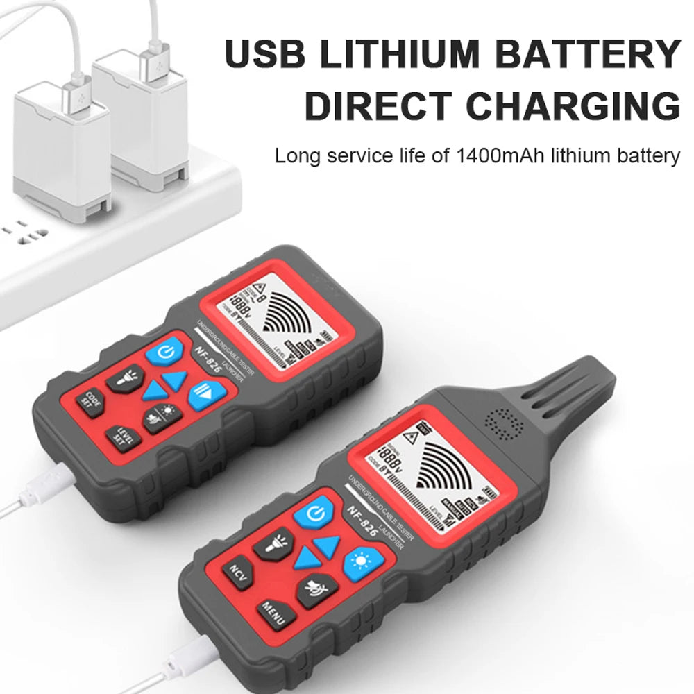 Electrical Line and Pipeline Locator Detector Tool