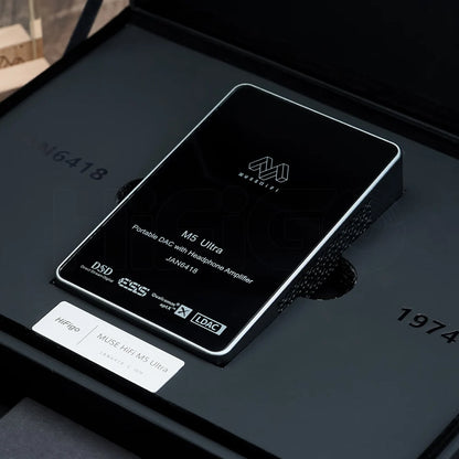Portable Hi-Fi Bluetooth DAC AMP with Vacuum Tube Display