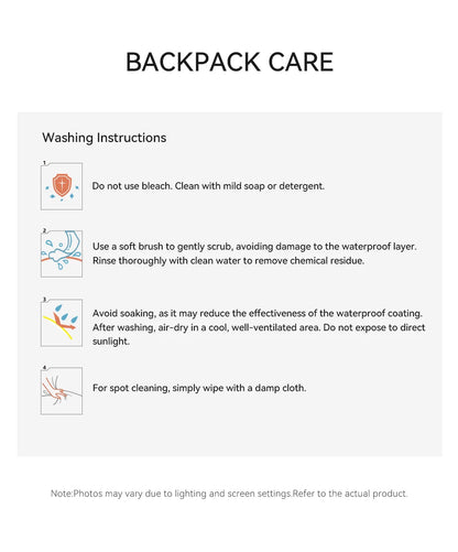 8L Hiking Cycling Hydration Backpack Brown M