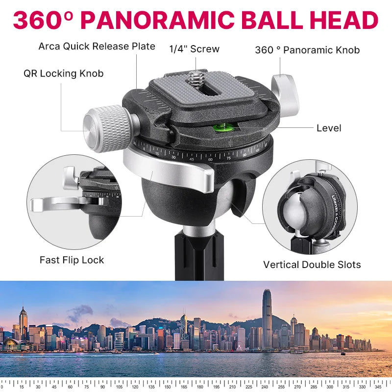 Professional Lightweight DSLR Tripod F38 and ST 27 System