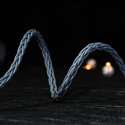 Professional Earphone Cable 8 Wire 3.5mm Jack