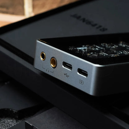 Portable Hi-Fi Bluetooth DAC AMP with Vacuum Tube Display