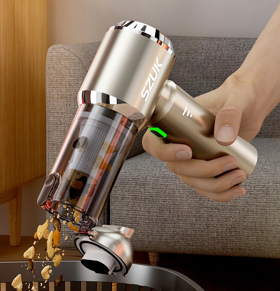 Portable Wireless Car Vacuum Cleaner with 985000Pa Suction