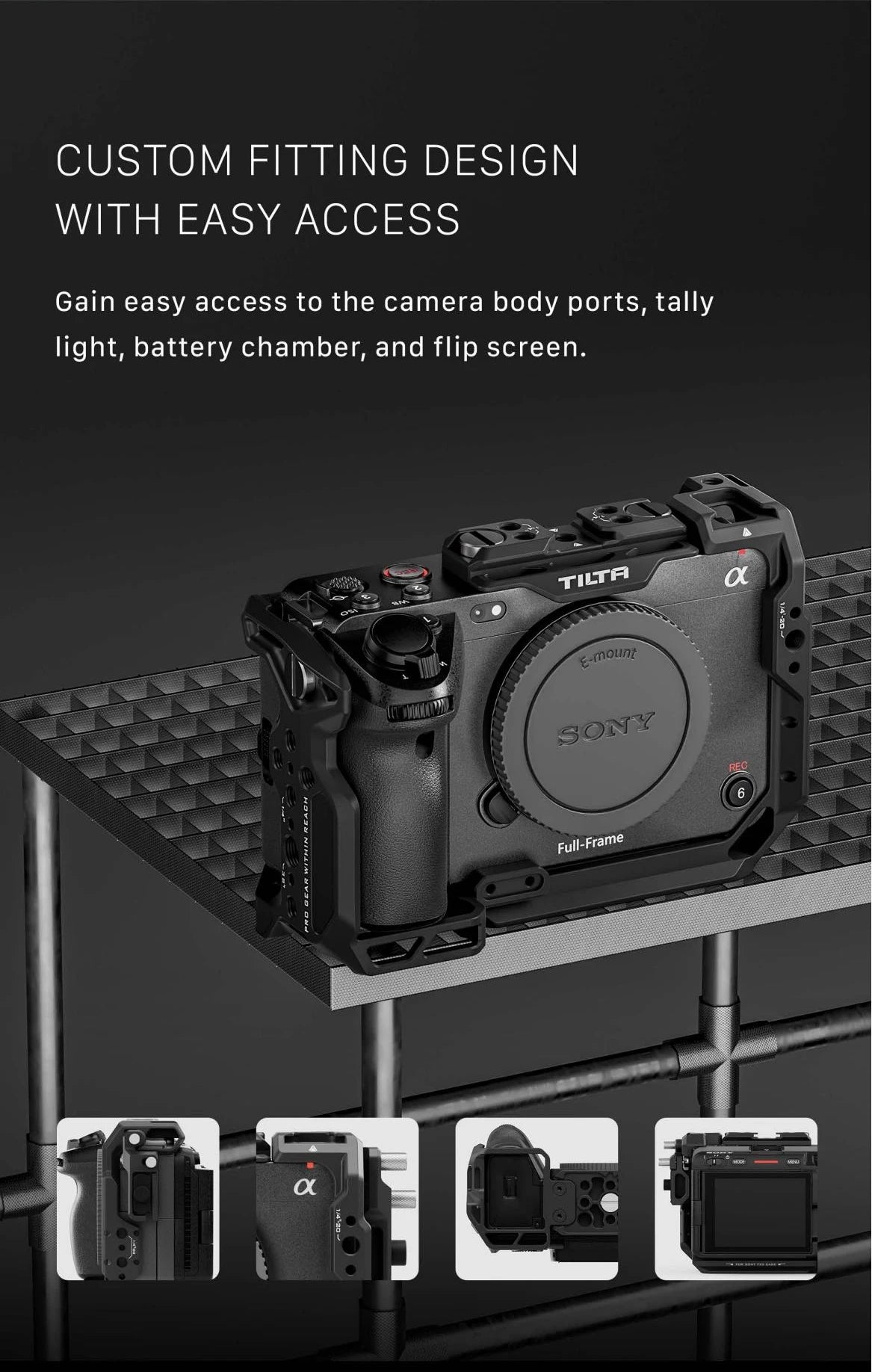Camera Cage Pro Kit for Sony FX3/FX30