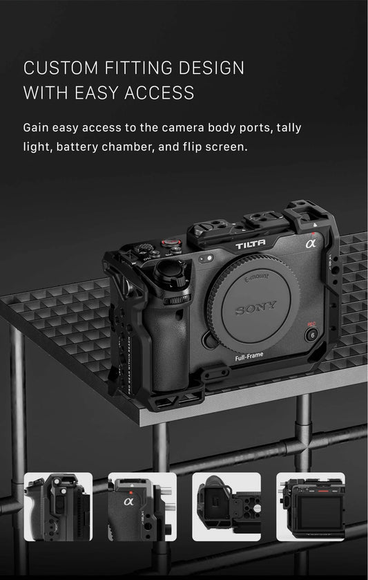 Grey FX3/FX30 Compact Camera Cage Frame