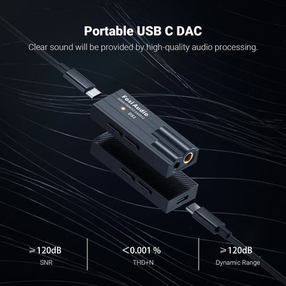 HiFi Headphone Amplifier with 4.4mm Balanced Output