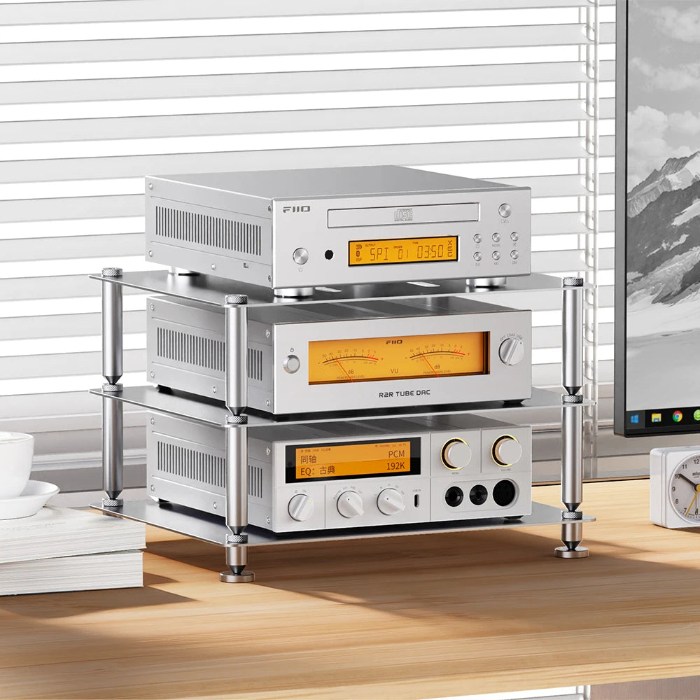 Modular Desktop HiFi Equipment Rack CD Decoder Amplifier Stand