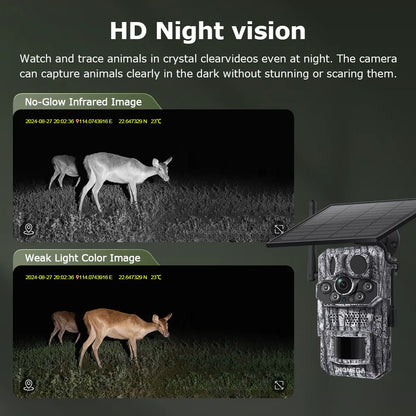 GPS 4G 5MP Trail Camera with Night Vision 32GB