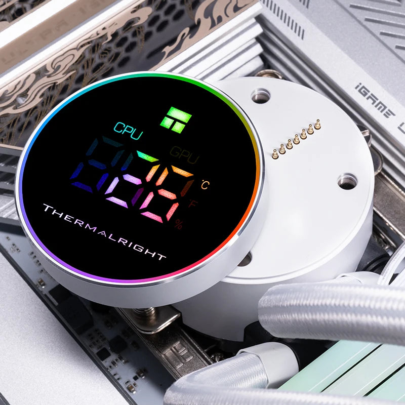 360mm ARGB Liquid CPU Cooler White
