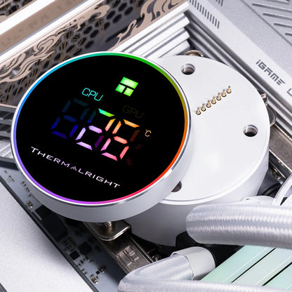 360mm ARGB Liquid CPU Cooler White