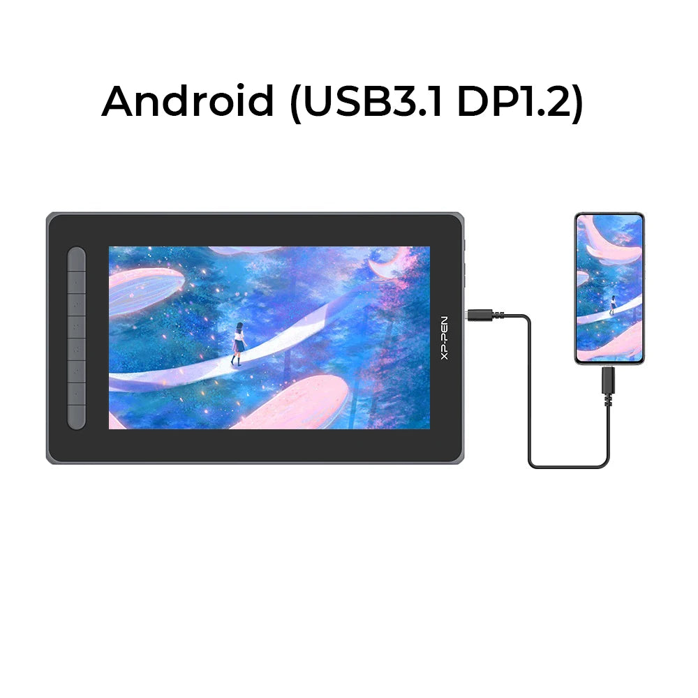 12 Inch Pen Display Drawing Tablet Type C