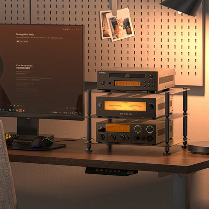 Modular Desktop HiFi Equipment Rack CD Decoder Amplifier Stand